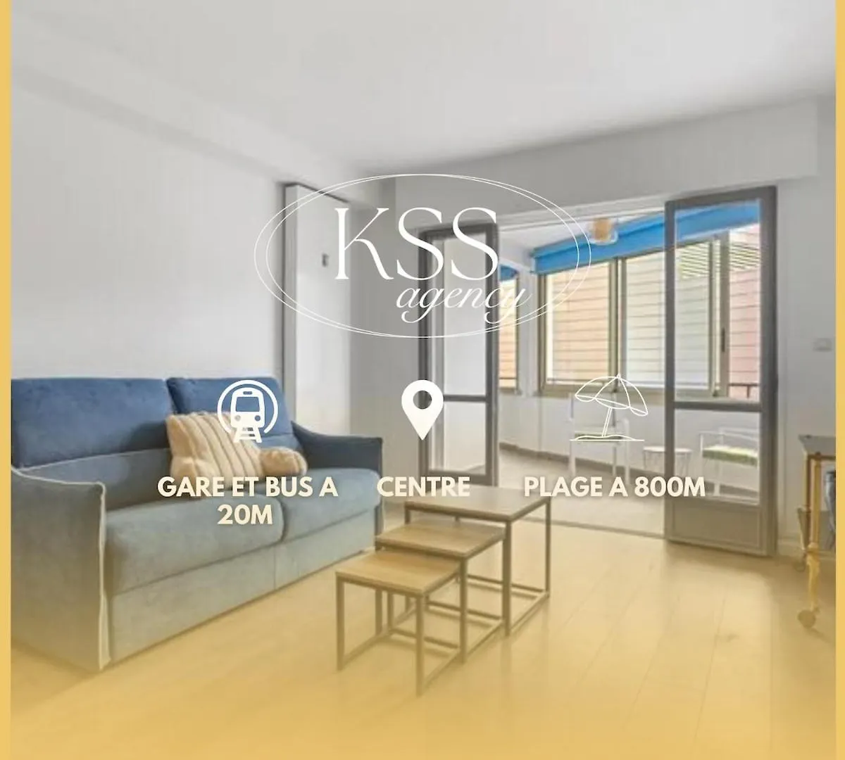 Centre Ville, Parking, 2 Min Gare Saint-Raphael